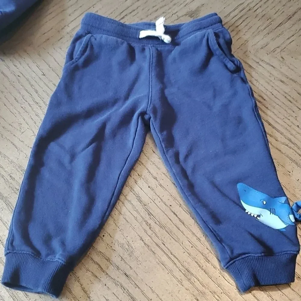 Boys 24 month Carters shark sweat set